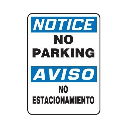 SPANISH BILINGUAL Safety Sign SBMVHR855XT